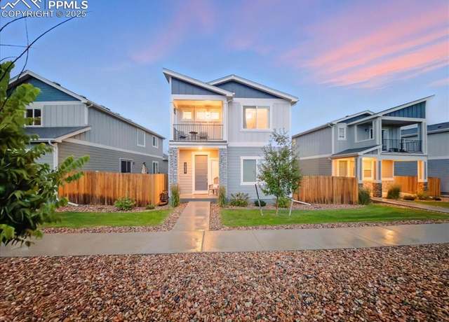 Property at 7646 Sun Shimmer Vw, Colorado Springs, CO 80908, 4 beds, 3.5 baths