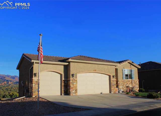 Property at 76 Mountain Spirit Pt, Colorado Springs, CO 80904, 4 beds, 3 baths