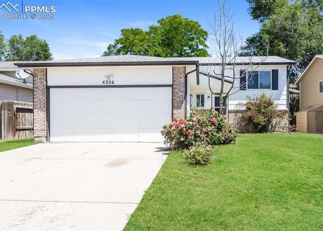 Property at 4226 Dooley Way, Colorado Springs, CO 80911, 4 beds, 2 baths