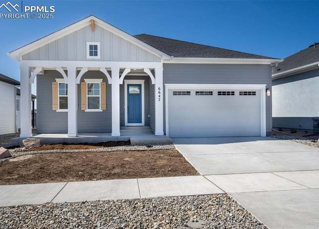 Property at 6647 Thimble Ct, Colorado Springs, CO 80924, 5 beds, 4 baths