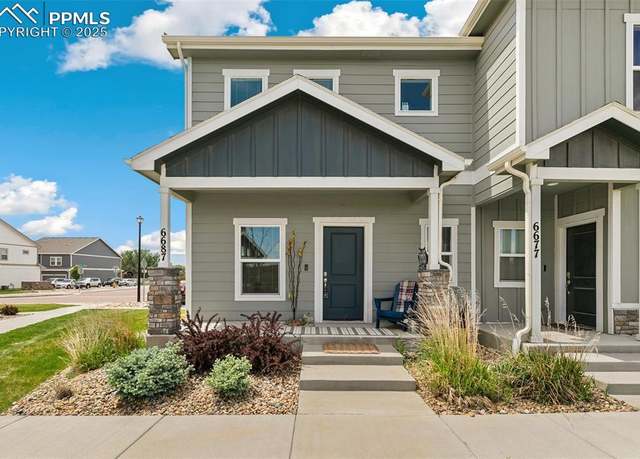 Property at 6687 Rubicon Hts, Colorado Springs, CO 80925, 3 beds, 2.5 baths