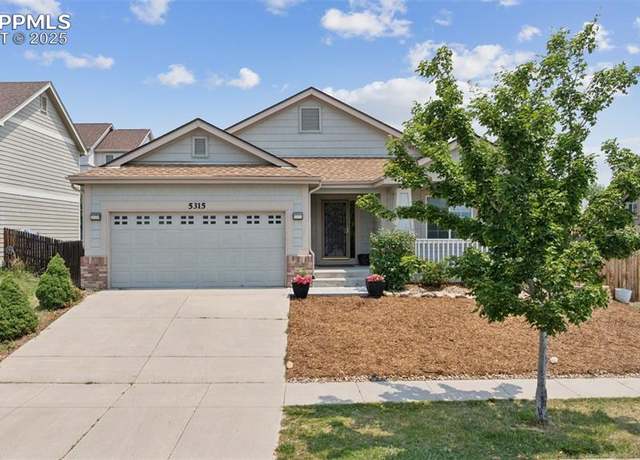 Property at 5315 War Paint Pl, Colorado Springs, CO 80922, 5 beds, 3 baths