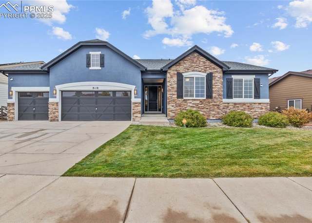 Property at 8118 Cedarstone Ln, Colorado Springs, CO 80927, 5 beds, 3 baths