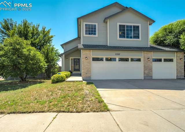 Property at 5337 Hawk Springs Dr, Colorado Springs, CO 80923, 4 beds, 3.5 baths