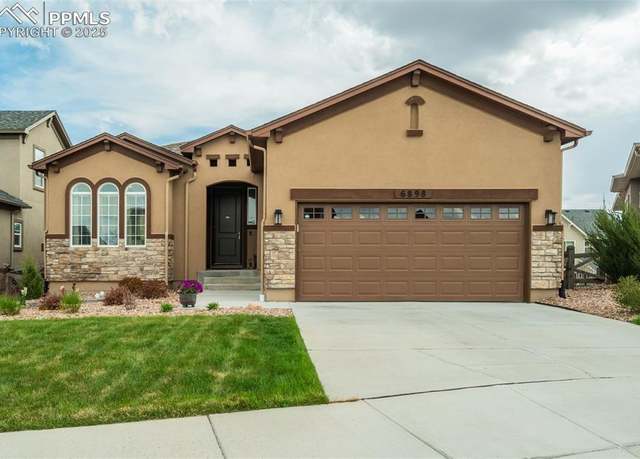 Property at 6898 Sedgerock Ln, Colorado Springs, CO 80927, 5 beds, 3 baths