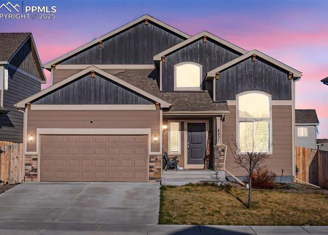 Property at 6031 Meadowbank Ln, Colorado Springs, CO 80925, 5 beds, 3.5 baths