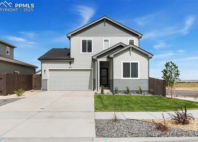 Property at 327 Indian Grass St, Calhan, CO 80808, 4 beds, 3 baths