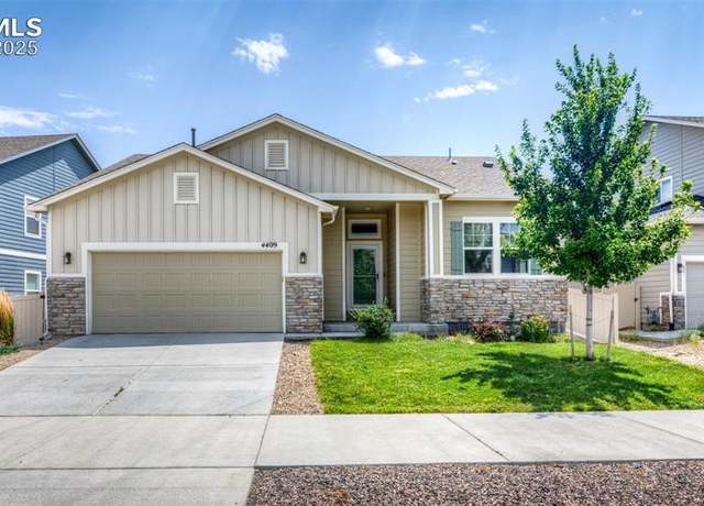 Property at 4409 Zircon Dr, Colorado Springs, CO 80938, 4 beds, 3 baths