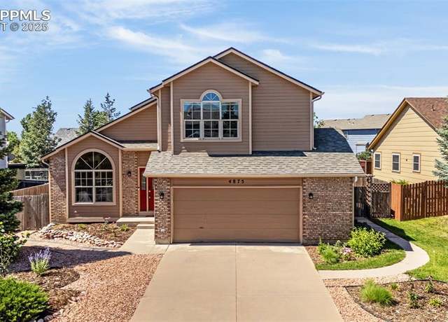 Property at 4875 Braddock Dr, Colorado Springs, CO 80920, 4 beds, 3.5 baths