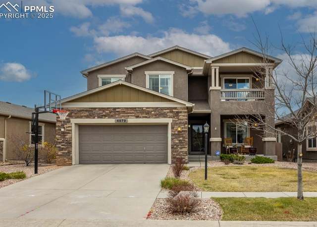 Property at 4979 Rabbit Mountain Ct, Colorado Springs, CO 80924, 5 beds, 4 baths