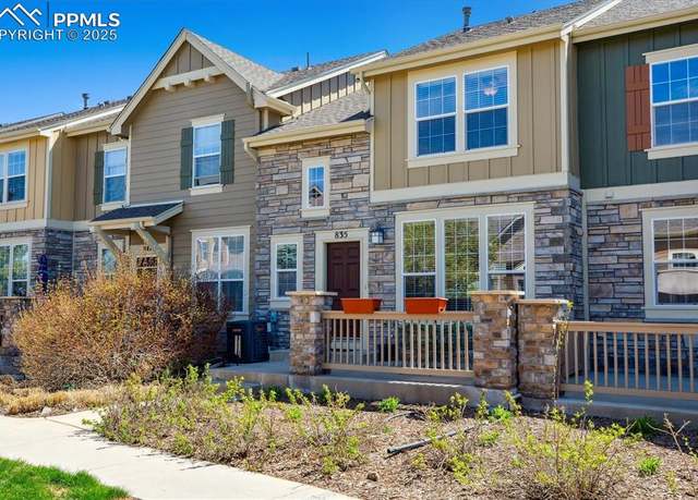 Property at 835 Stony Mesa Pl, Castle Rock, CO 80108, 2 beds, 2.5 baths