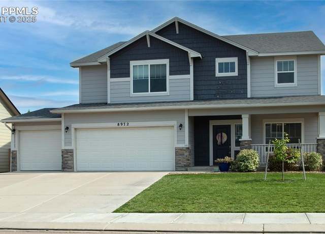 Property at 8972 Pennycress Dr, Colorado Springs, CO 80925, 4 beds, 3 baths