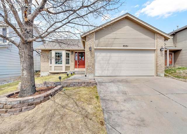 Property at 5351 Butterfield Dr, Colorado Springs, CO 80923, 5 beds, 3 baths