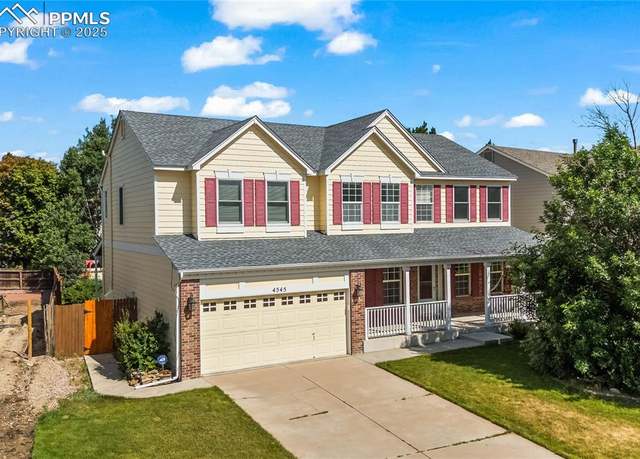 Property at 4545 Bays Water Dr, Colorado Springs, CO 80920, 4 beds, 3.5 baths