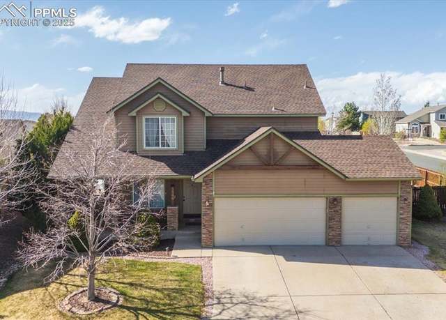 Property at 5540 Prairie Schooner Dr, Colorado Springs, CO 80923, 4 beds, 3.5 baths