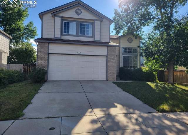 Property at 970 Piros Dr, Colorado Springs, CO 80922, 3 beds, 3.5 baths