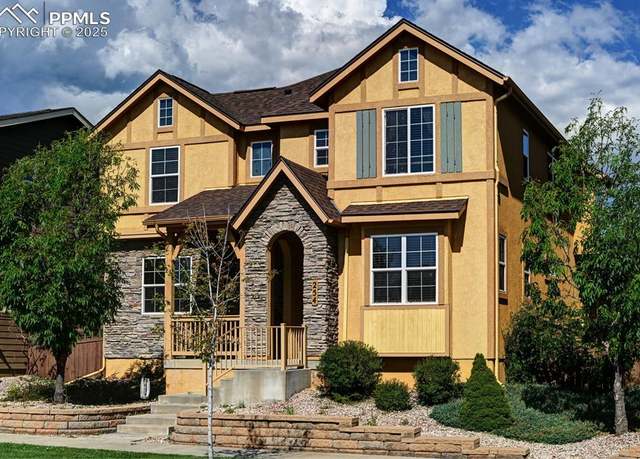 Property at 254 S Raven Mine Dr, Colorado Springs, CO 80905, 5 beds, 3.5 baths