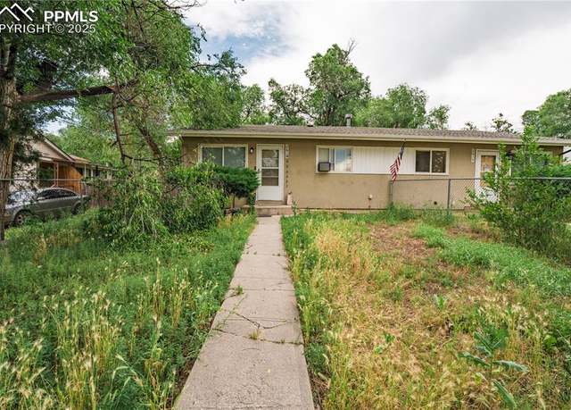 Property at 2612 E Yampa St, Colorado Springs, CO 80909, 4 beds, 2 baths