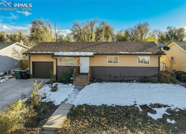 Property at 330 Columbine St, Fountain, CO 80817, 4 beds, 1.5 baths