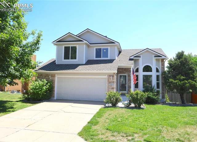 Property at 5485 Backglen Dr, Colorado Springs, CO 80906, 4 beds, 3.5 baths