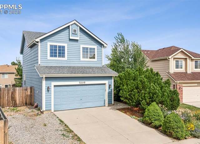 Property at 7205 Arrowroot Ave, Colorado Springs, CO 80922, 4 beds, 3.5 baths