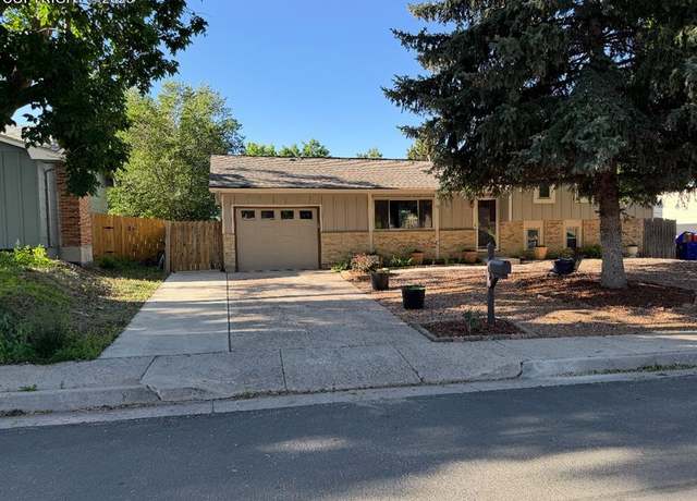 Property at 4589 S Sleepy Hollow Cir, Colorado Springs, CO 80917, 4 beds, 3 baths