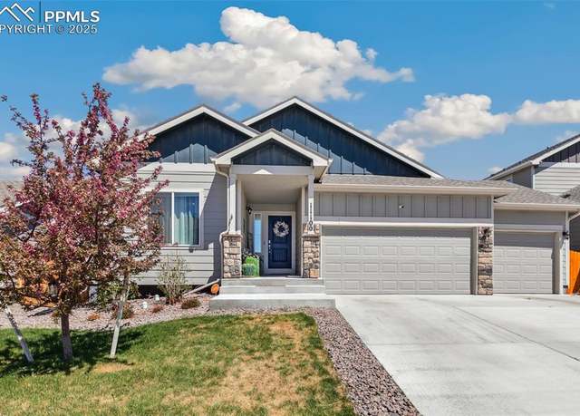Property at 11100 Tarbell Dr, Colorado Springs, CO 80925, 5 beds, 3 baths