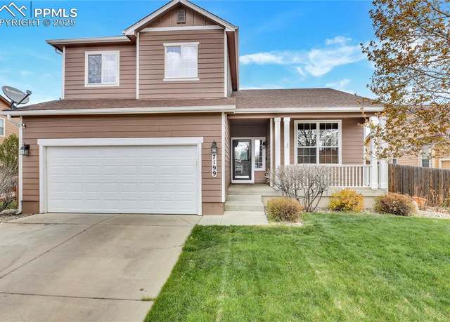 Property at 7199 Quiet Pond Pl, Colorado Springs, CO 80923, 5 beds, 3.5 baths