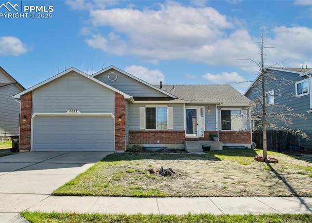 Property at 6627 Wagon Ridge Dr, Colorado Springs, CO 80923, 5 beds, 3 baths
