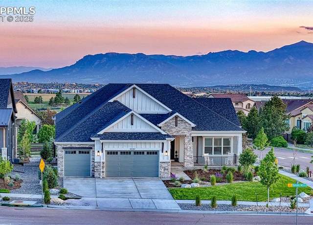 Property at 5207 Spinney Mountain Way, Colorado Springs, CO 80924, 4 beds, 4 baths