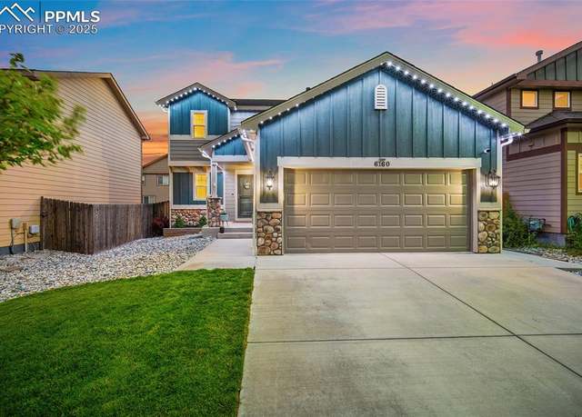 Property at 6160 Wood Bison Trl, Colorado Springs, CO 80925, 4 beds, 3.5 baths
