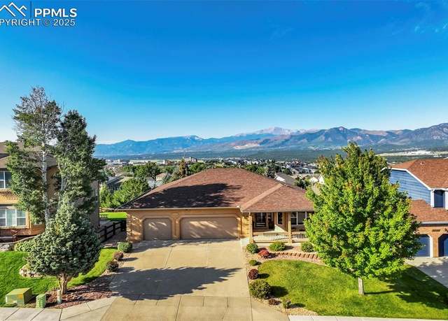 Property at 1435 Almagre Peak Dr, Colorado Springs, CO 80921, 4 beds, 2.5 baths