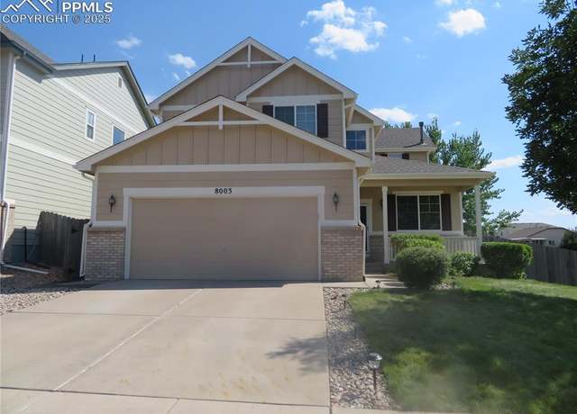 Property at 8003 Steward Ln, Colorado Springs, CO 80922, 5 beds, 3 baths