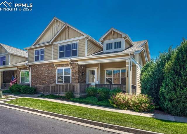 Property at 2827 Lewis Meadows Vw, Colorado Springs, CO 80907, 2 beds, 2.5 baths