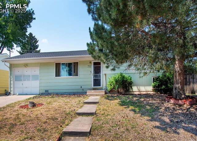 Property at 722 Querida Dr, Colorado Springs, CO 80909, 4 beds, 2 baths