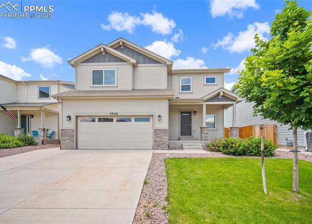 Property at 4928 Wolf Moon Dr, Colorado Springs, CO 80911, 4 beds, 3.5 baths
