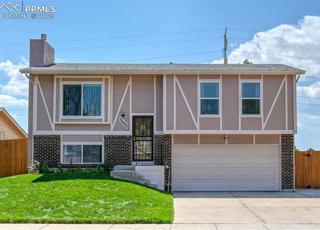Property at 3605 Brisbane Dr, Colorado Springs, CO 80920, 3 beds, 1.5 baths