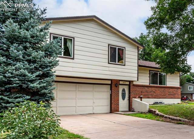 Property at 835 Hoosier Dr, Colorado Springs, CO 80916, 3 beds, 2 baths