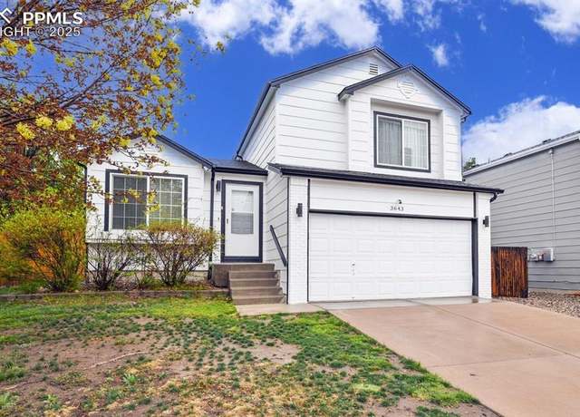 Property at 3643 Bareback Dr, Colorado Springs, CO 80922, 3 beds, 2 baths