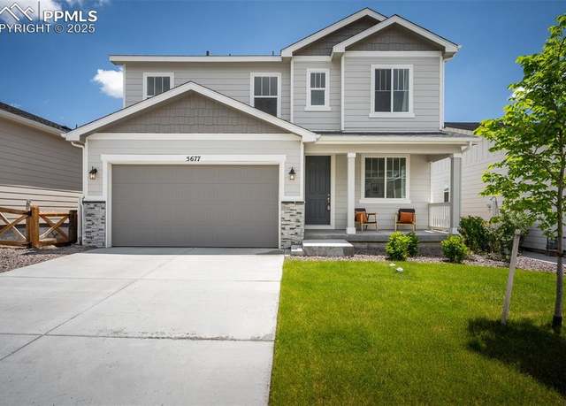 Property at 5677 Mammoth Ln, Colorado Springs, CO 80927, 3 beds, 2.5 baths