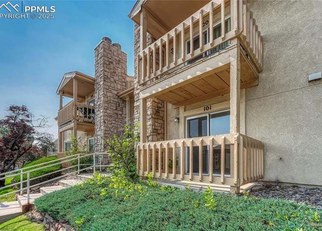 Property at 910 Tenderfoot Hill Rd #101, Colorado Springs, CO 80906, 2 beds, 2 baths