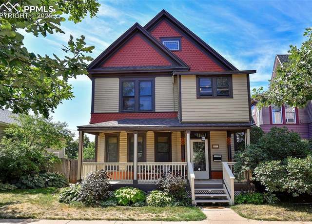 Property at 321 E Monument St, Colorado Springs, CO 80903, 3 beds, 3 baths