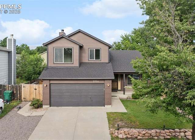 Property at 5956 Santana Dr, Colorado Springs, CO 80923, 4 beds, 3.5 baths