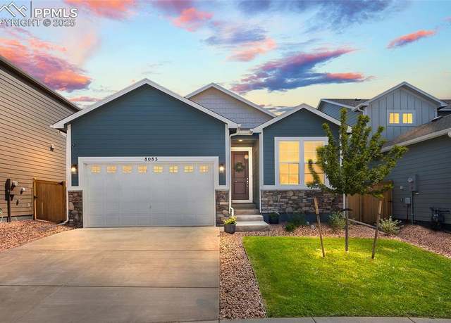 Property at 8083 Moosejaw Dr, Colorado Springs, CO 80908, 4 beds, 3 baths