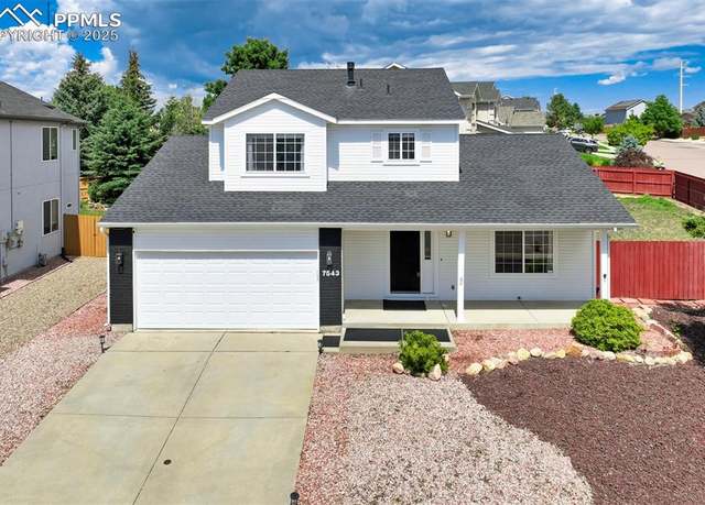 Property at 7543 Potomac Dr, Colorado Springs, CO 80920, 4 beds, 3.5 baths