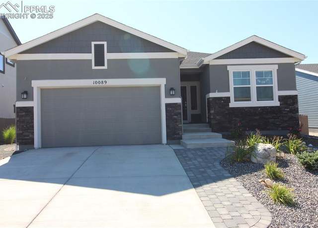 Property at 10089 Emerald Lake Ln, Colorado Springs, CO 80924, 4 beds, 3 baths