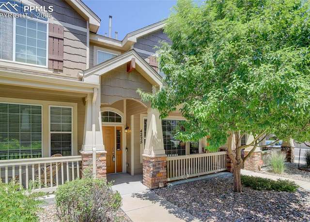 Property at 4225 Pine Lake Pt, Colorado Springs, CO 80923, 2 beds, 2.5 baths