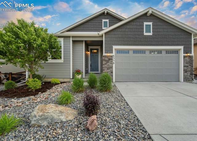 Property at 6356 Lochside Vw, Colorado Springs, CO 80927, 4 beds, 3 baths