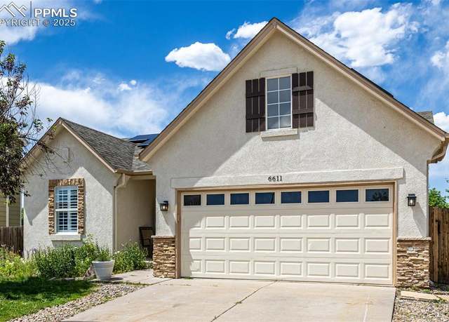 Property at 6611 Alibi Cir, Colorado Springs, CO 80923, 3 beds, 2 baths
