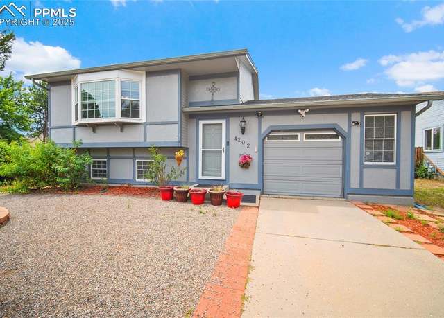 Property at 4202 Halstead Cir, Colorado Springs, CO 80916, 4 beds, 2 baths